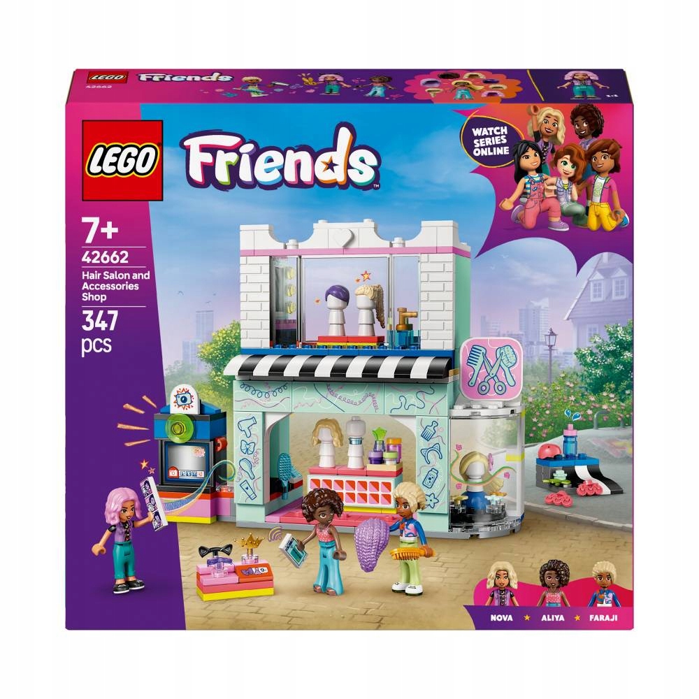 Lego 42662 Friends Kadeřnický salon a obchod s ozdobami