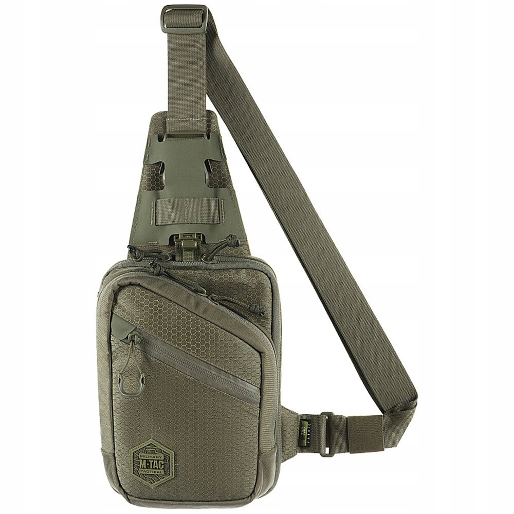 Torba na pistolet na ramię kabura M-Tac Sling Pistol Bag Elite Hex Green