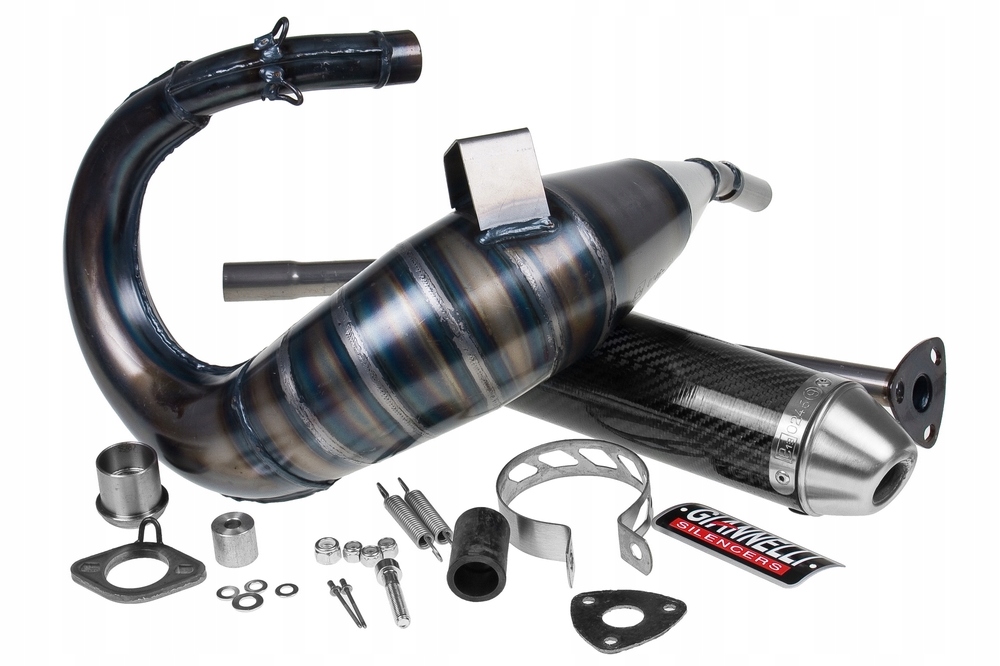 Wydech Giannelli Enduro Carbon, Aprilia RX 2006-2015 - homologacja Numer katalogowy części 34644CA