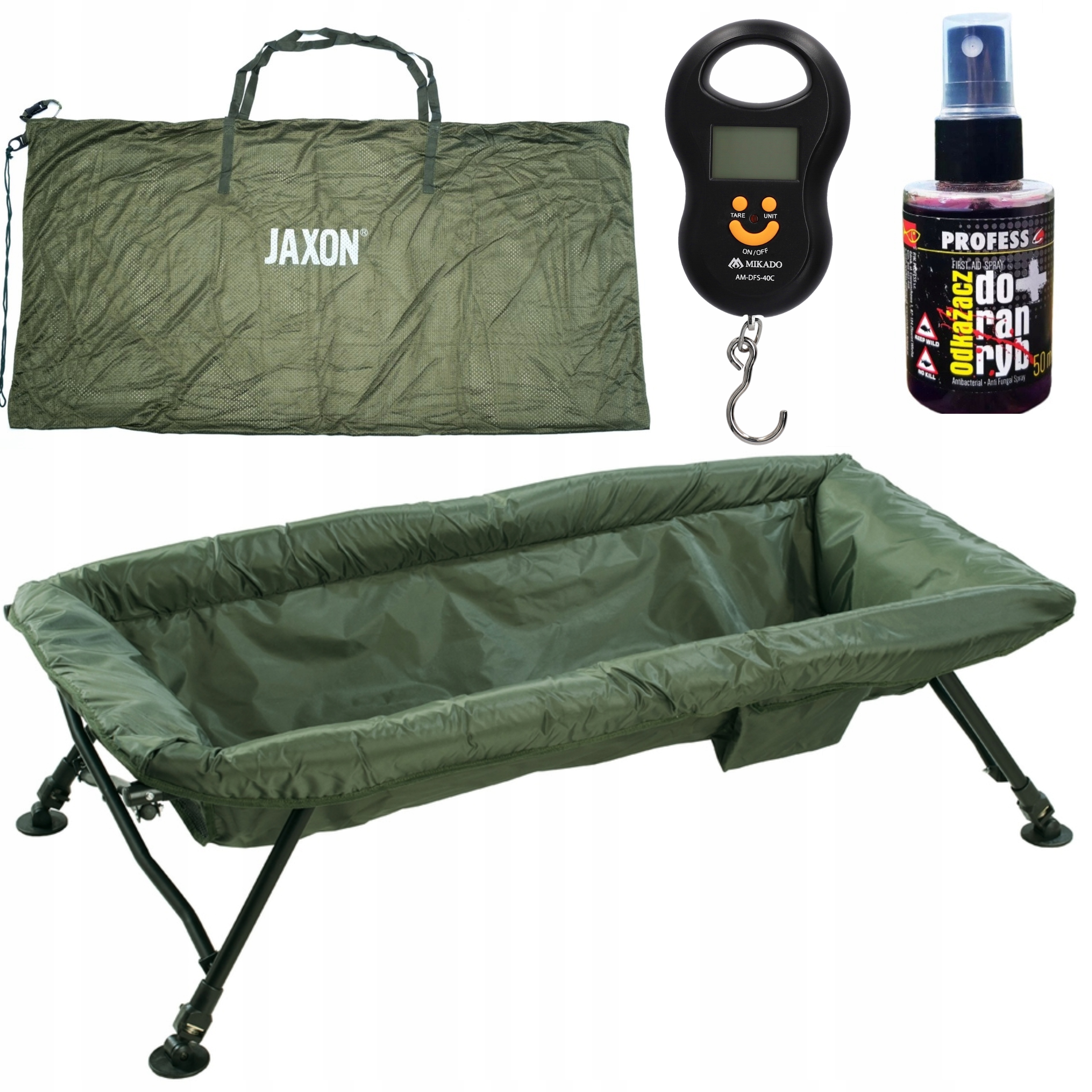 Zestaw Kołyska Worek Waga Odkażacz Jaxon