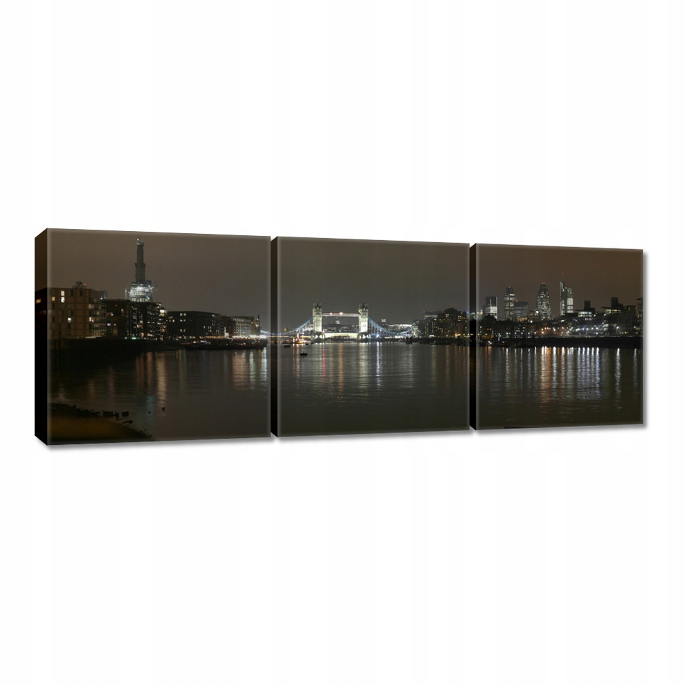 

Obrazy 60x20 Nocna panorama Londynu
