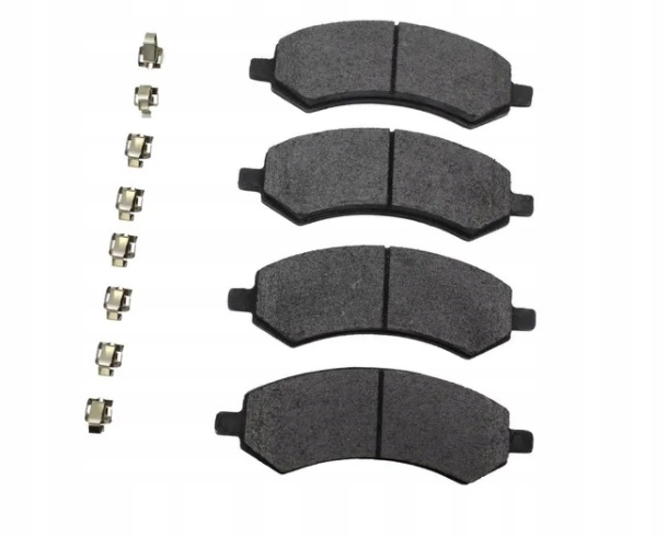 D1084 1084 - DODGE RAM 1500 2006-18 КОЛОДКИ ПЕРЕДНЯЯ ПЛАСТИНА BBTECH