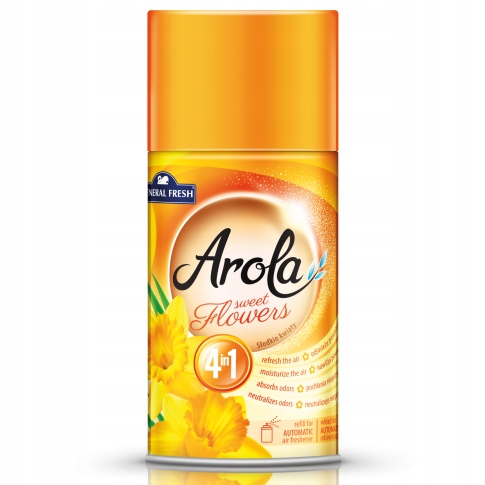 

Arola Odświeżacz zapas Słodkie Kwiaty spray 250ml