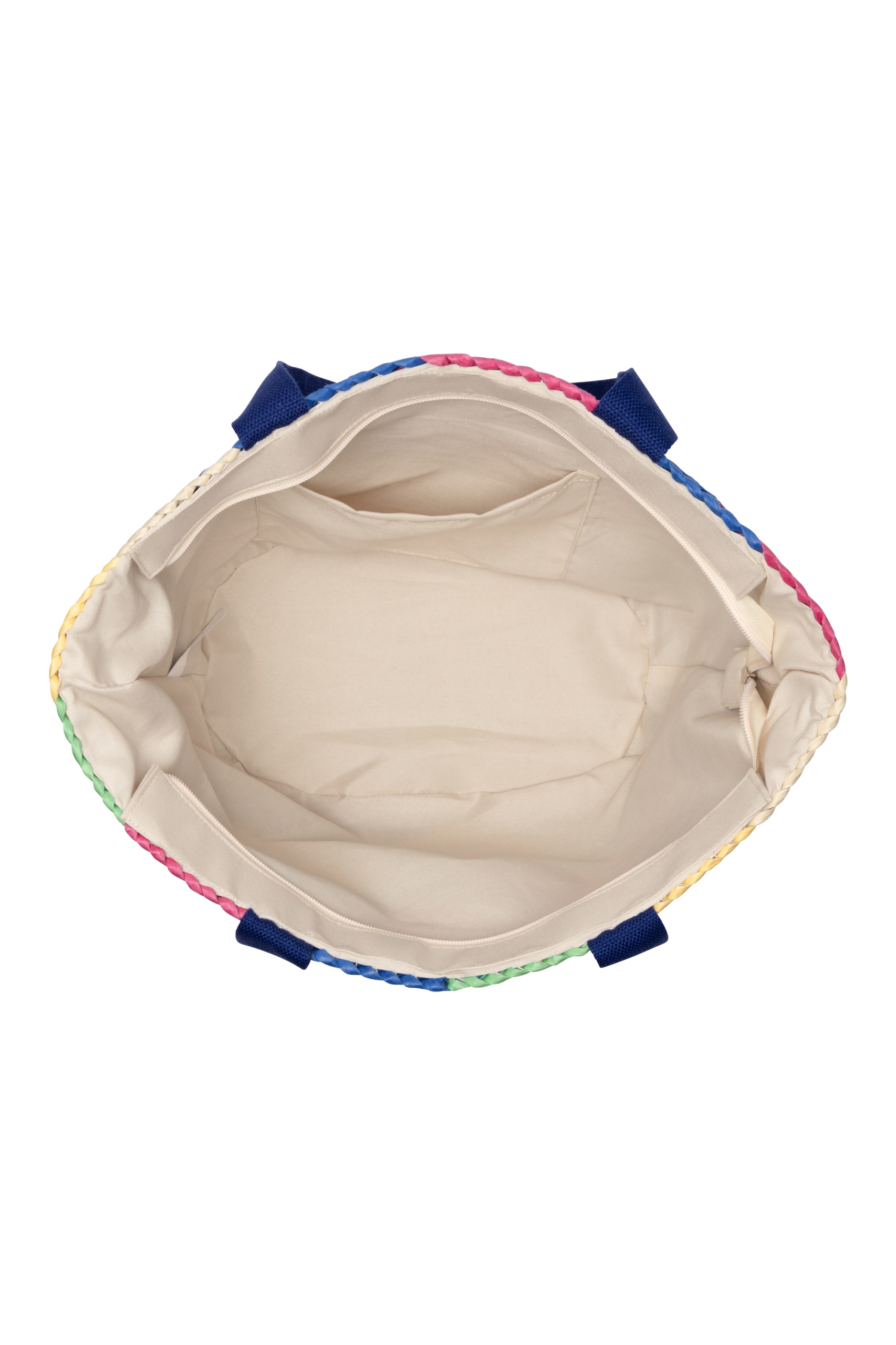 Torba plażowa NOBO w kratkę multikolorowa Marka Nobo