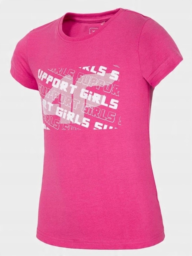 

JTSD003B-55S Koszulka 4F Dziecięca T-shirt r. 128