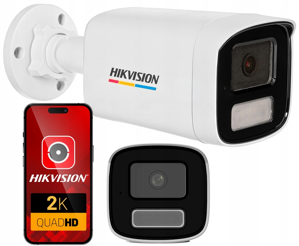 Ip kamera 6Mpx ColorVu PoE Hikvision DS-2CD1T67G2H-LIU(2.8 mm) Venkovní