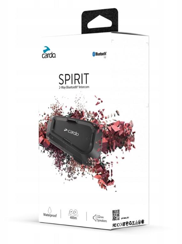 Systém komunikácie Cardo Spirit Single Sada na 1 prilbu N