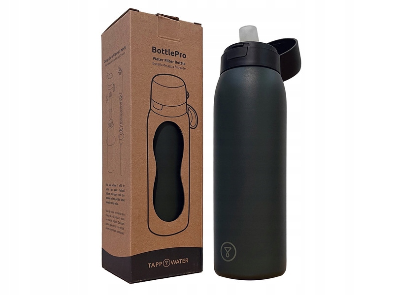 

Butelka filtrująca Tapp Water Bottlepro 0.7l Czerń