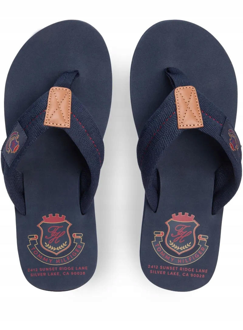 Pánské žabky Tommy Hilfiger Beach Sandal FM0FM05804 DW5 45