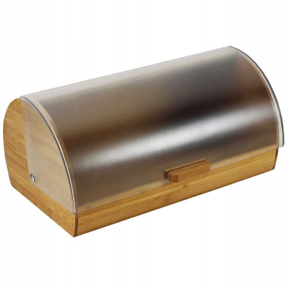 CHLEBAK POJEMNIK NA CHLEB PIECZYWO DREWNIANY DUŻY POJEMNY Kolor beżowy