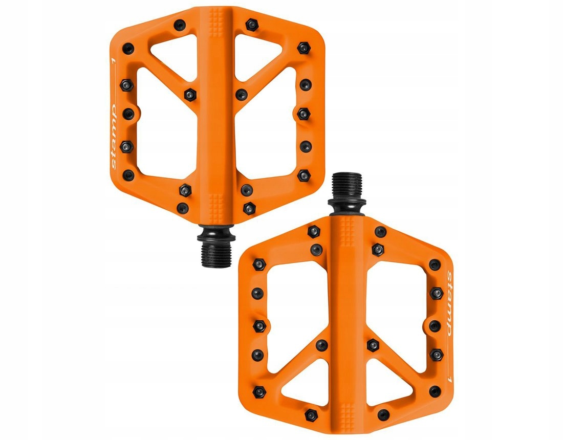 CrankBrothers Stamp 1 pedały platformowe orange Larg En Am Dh Bmx
