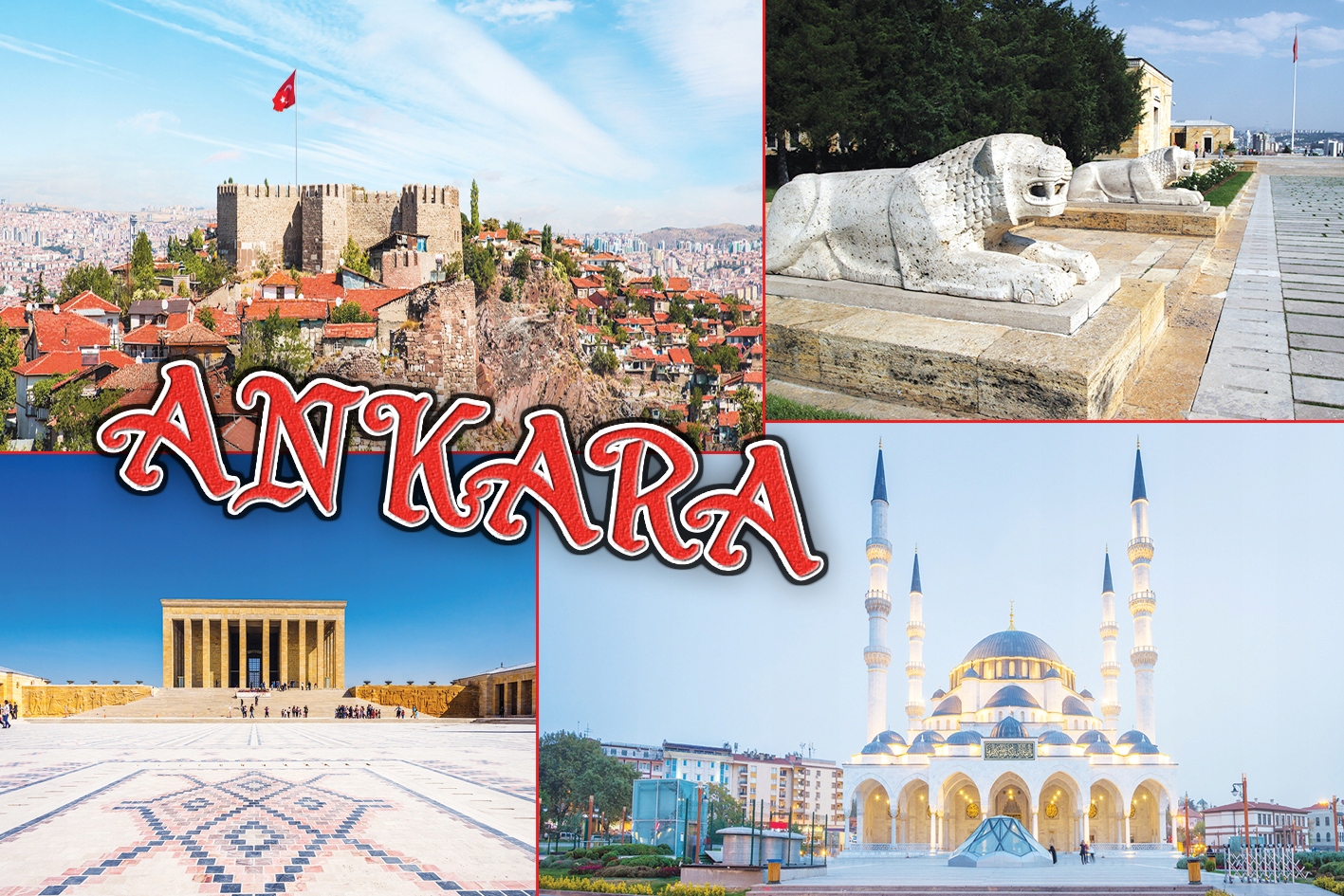 

Ankara - Magnesy Na Lodówkę Miasta Świata