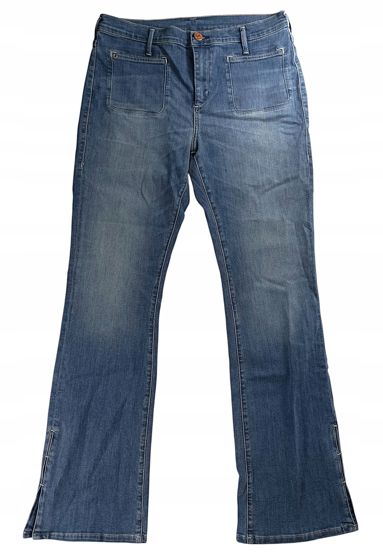 Dámské džínové kalhoty True Religion Rebecca Bootcut Pocket velikost 31