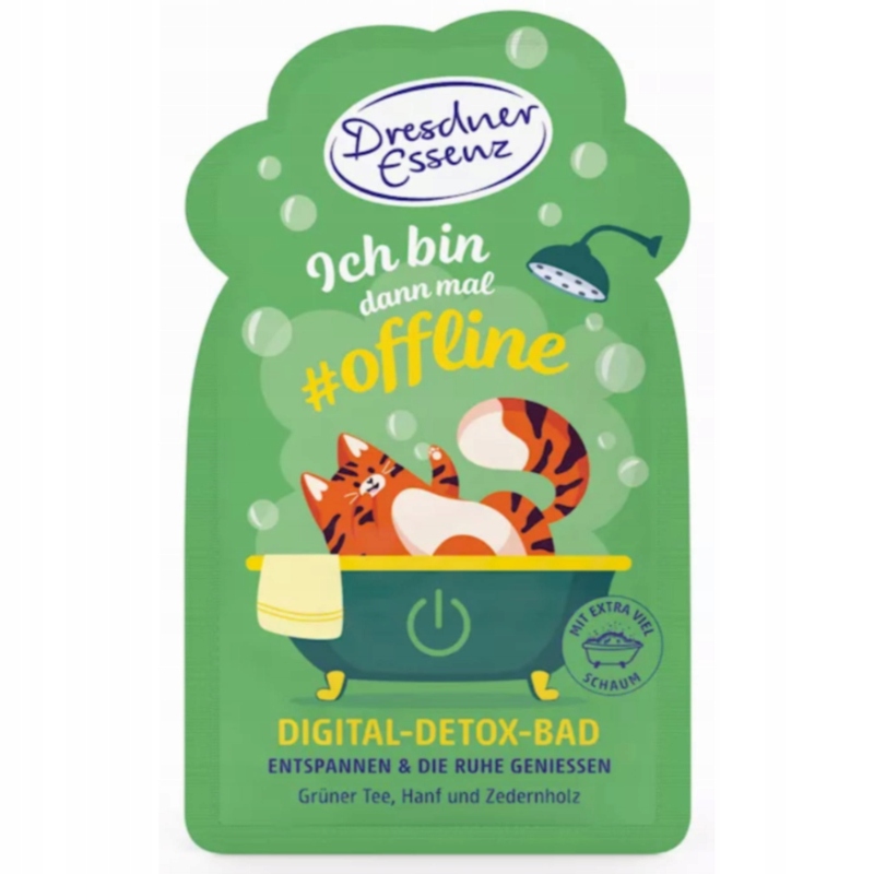 PŁYN DO KĄPIELI BĘDĘ OFFLINE KĄPIEL DETOKSYKACYJNA 40 ml DRESDNER ESSENZ