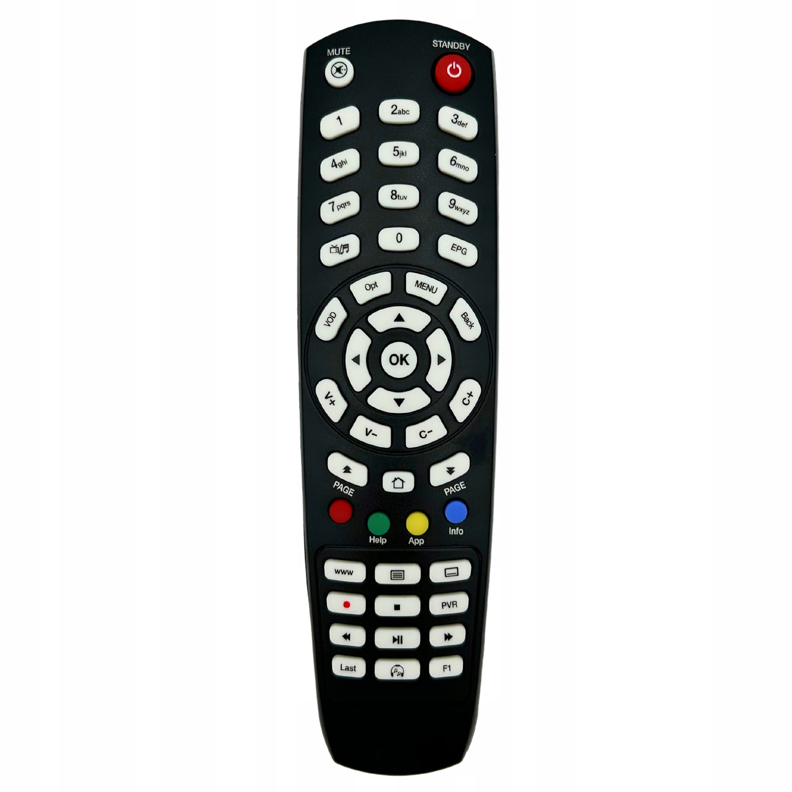 Pilot do dekodera ARION INEA Multimedia Toya INTEK ARC C63 C20