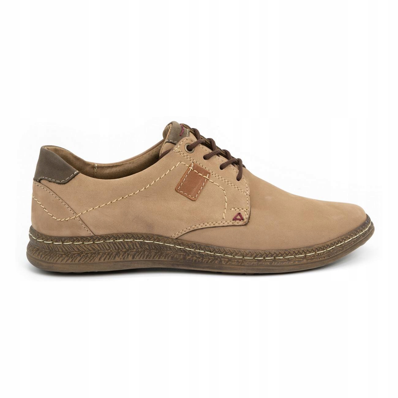 

Buty męskie skórzane casual 930MA beżowe 44