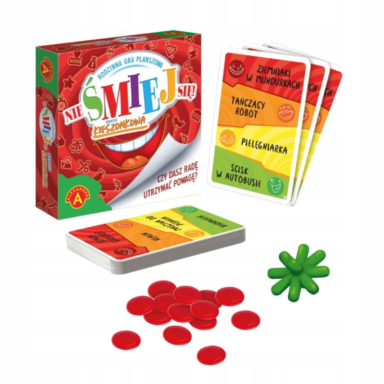 

Gra Nie Śmiej Się dla całej rodziny w.kieszonkowa