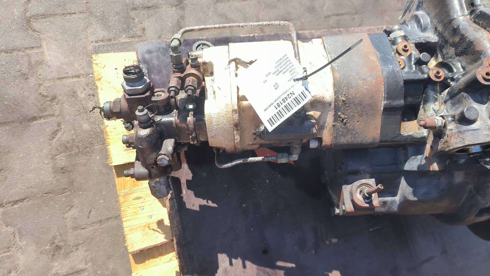 pumpa hydraulicka REXROTH D-72160 HORB JCB 3CX