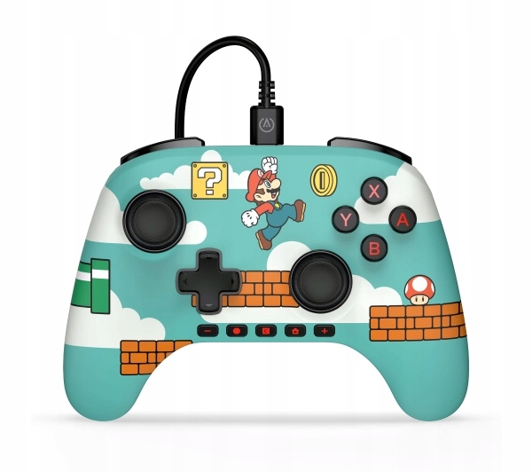 Gamepad PowerA Advantage Wired Controller Mario Time do Nintendo Switch 2