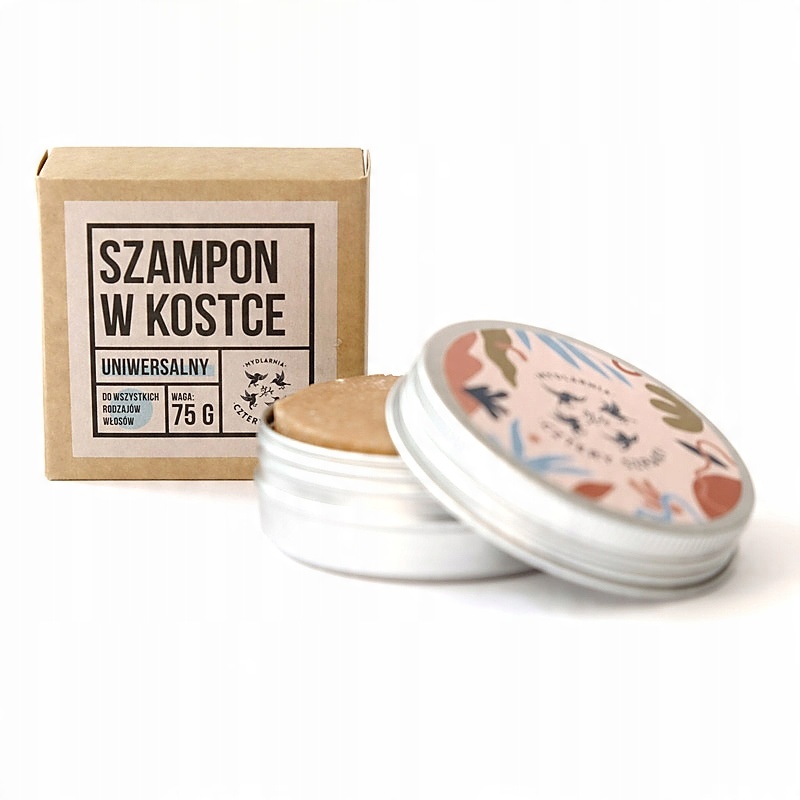 

Cztery Szpaki Szampon do włosów w kostce + Puszka