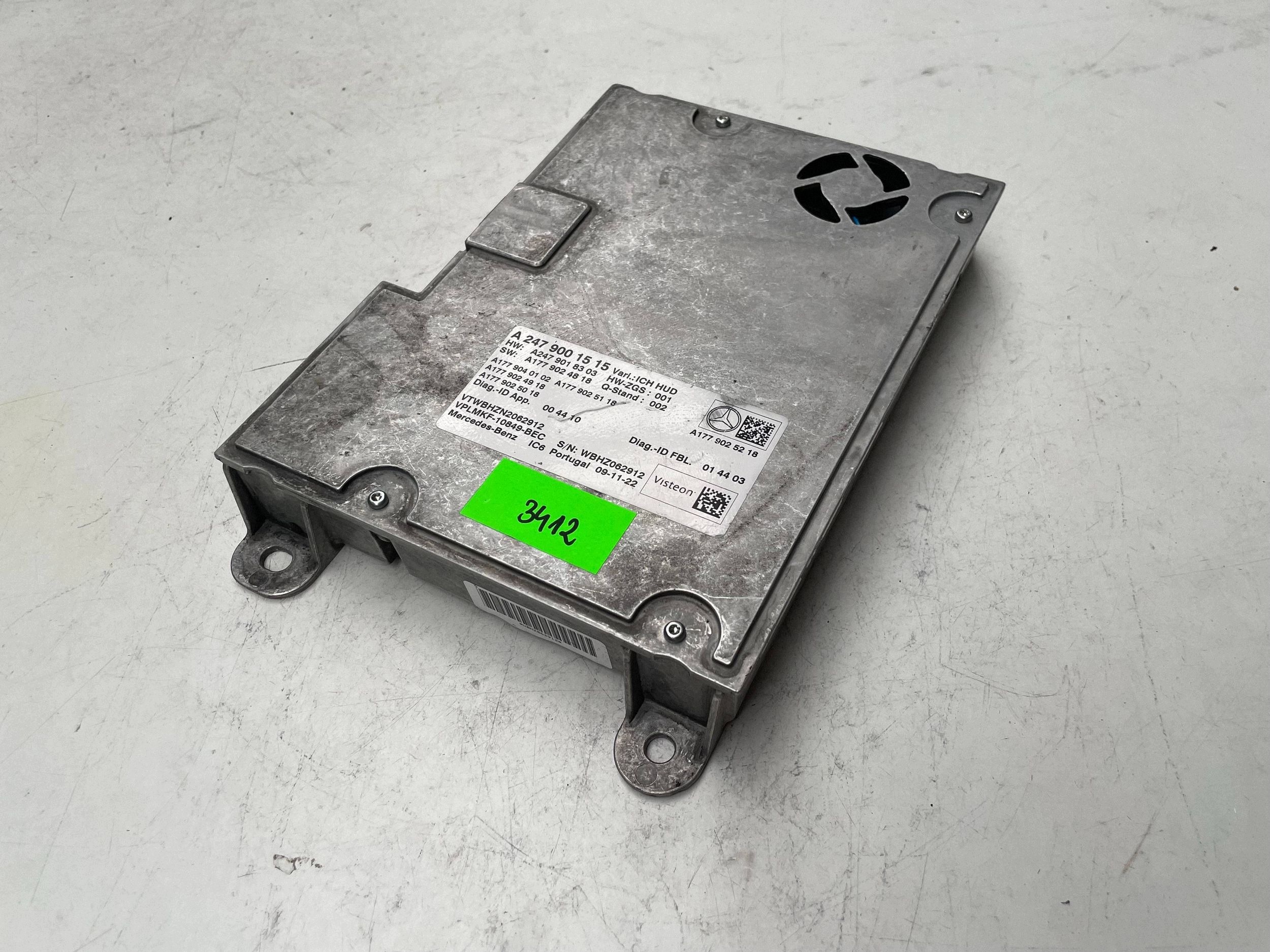 MERCEDES W247 Module Instruments tachymètre compte tours A2479001515 !J