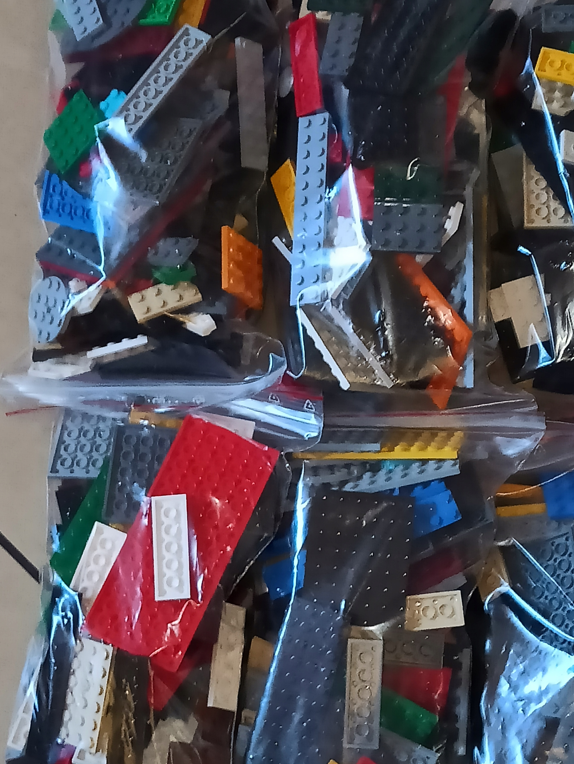 Lego Mix Klocków płytki 0.25 kg 250 gram Wiek dziecka 4 lata +