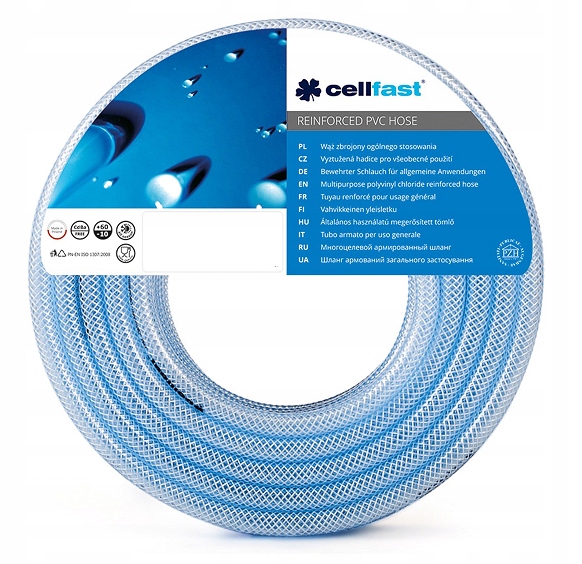 

Cellfast Wąż Zbrojony Ogólny 10X3MM 50M 20-105