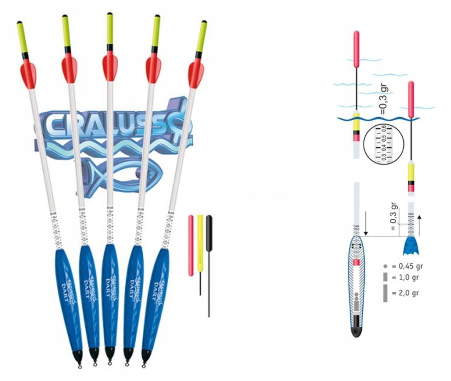 Dart Cralusso Spławik [Gramatura 16 g]