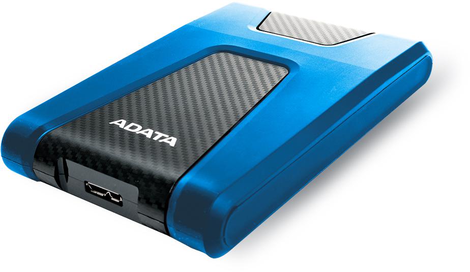 Adata DashDrive Durable HD650 2TB 2.5'' USB3.1 Modrý