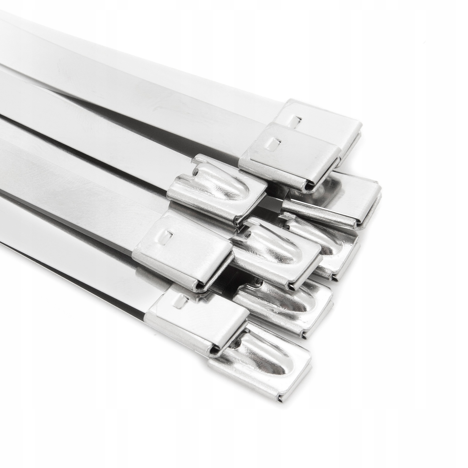 OPASKA STALOWA ZACISKOWA BALL LOCK 7,9x400 10szt. Kod producenta OPLT-400 OPASKA METALOWA TAŚMA OPASKI