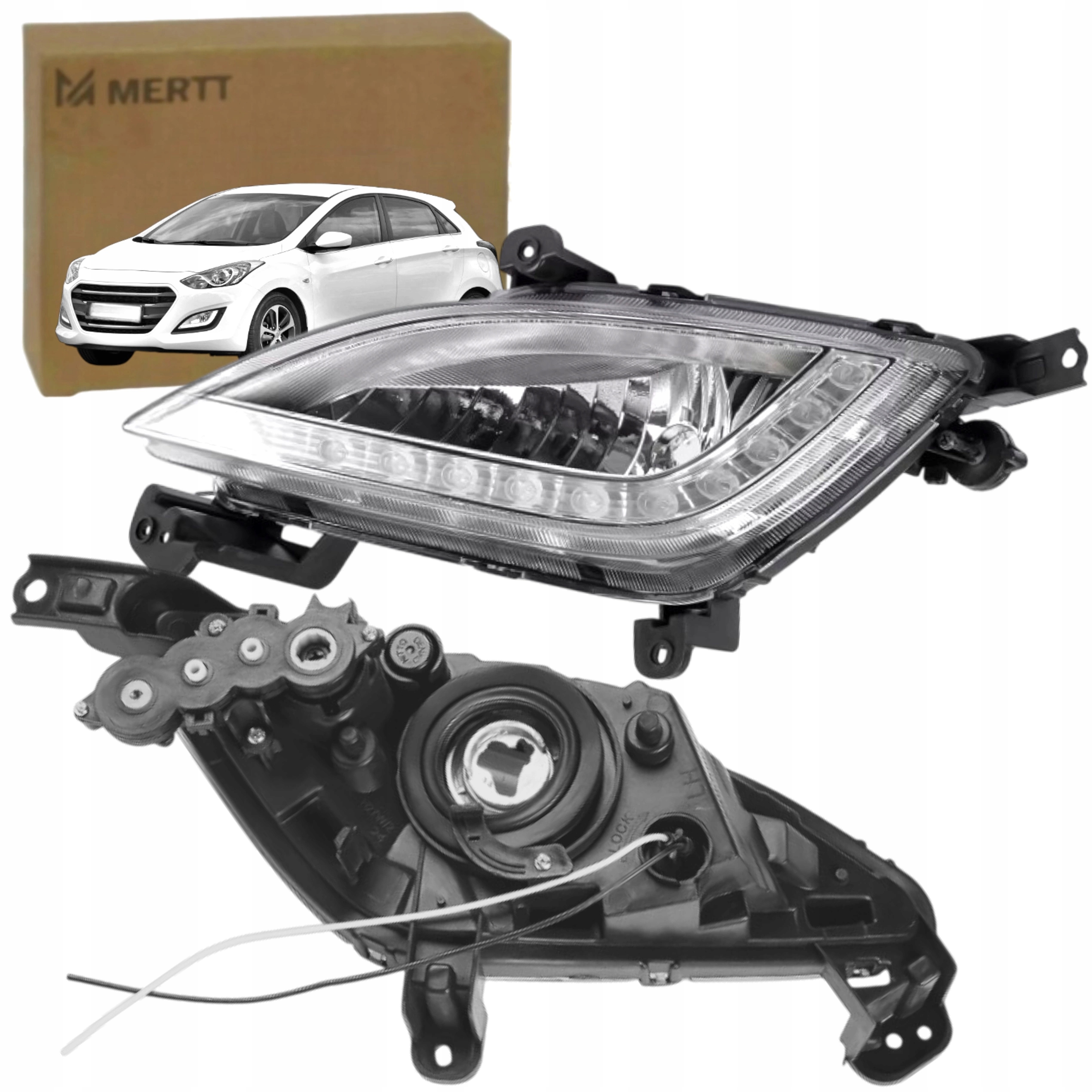 Hyundai i30 II 2011-2017 Halogenová Led Mlhová Lampa Levá 92201A6110