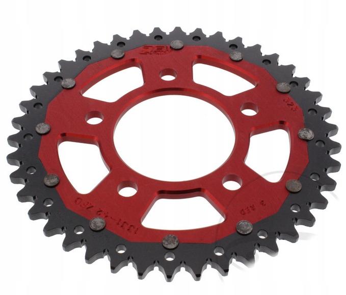 Ozubené Koleso Zadné Duálne Červené Zf Sprocket Honda CRF1000 Africa Twin 42Z 525