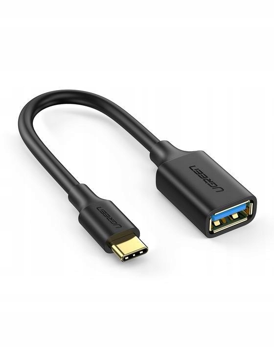 Ugreen adapter Usb-a 3.0 (żeński) Usb-c 3.0 (męski) US154 (czarny)