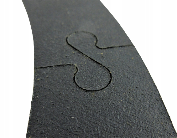 OKLEINA CIERNA 313mm x 260mm 1.7mm KEVLAR Producent części Inny