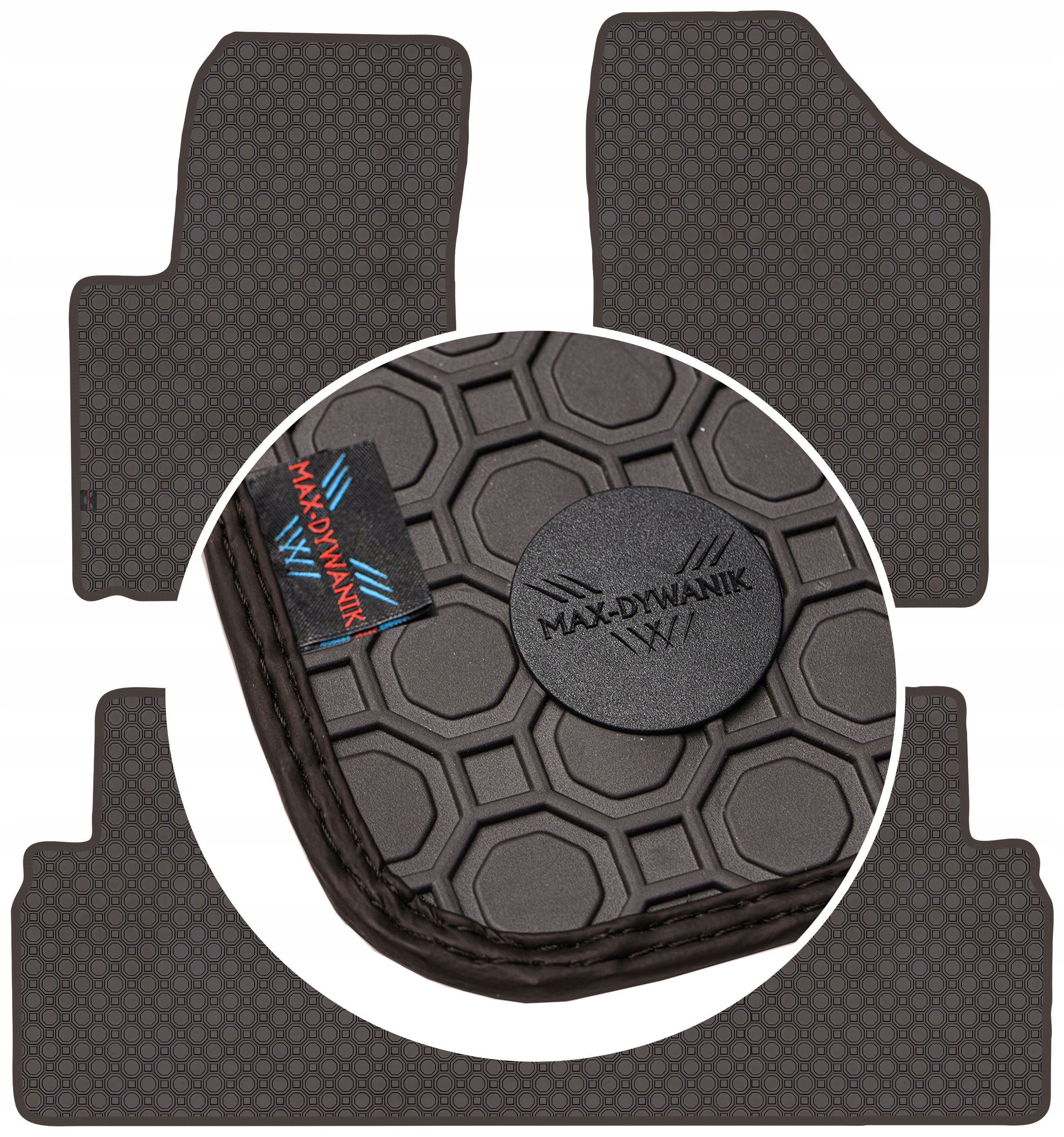 Kia Venga 2009-2017 Koberce Hnedé