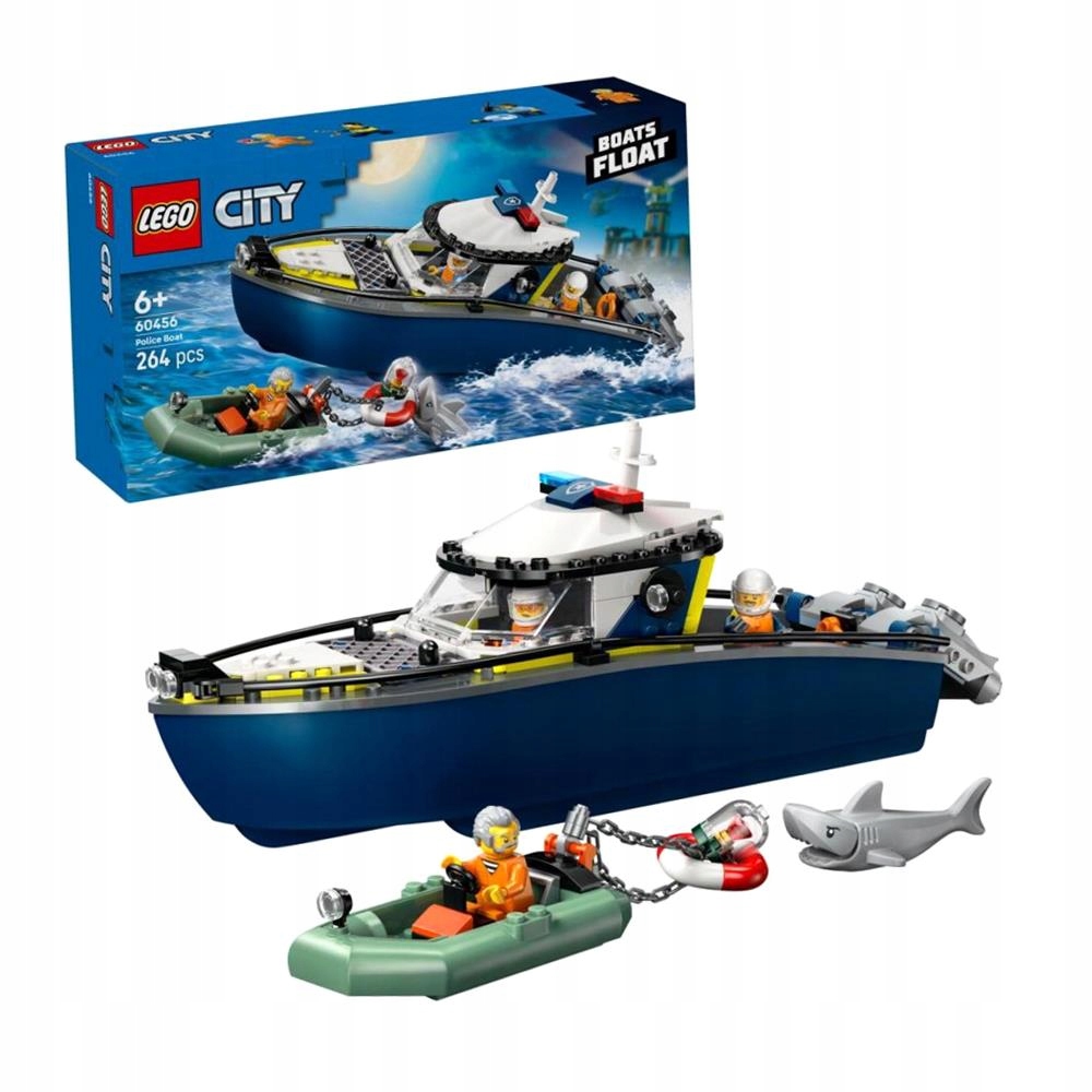 Lego (r) City 60456 – Pronásledování Policejní Lodí