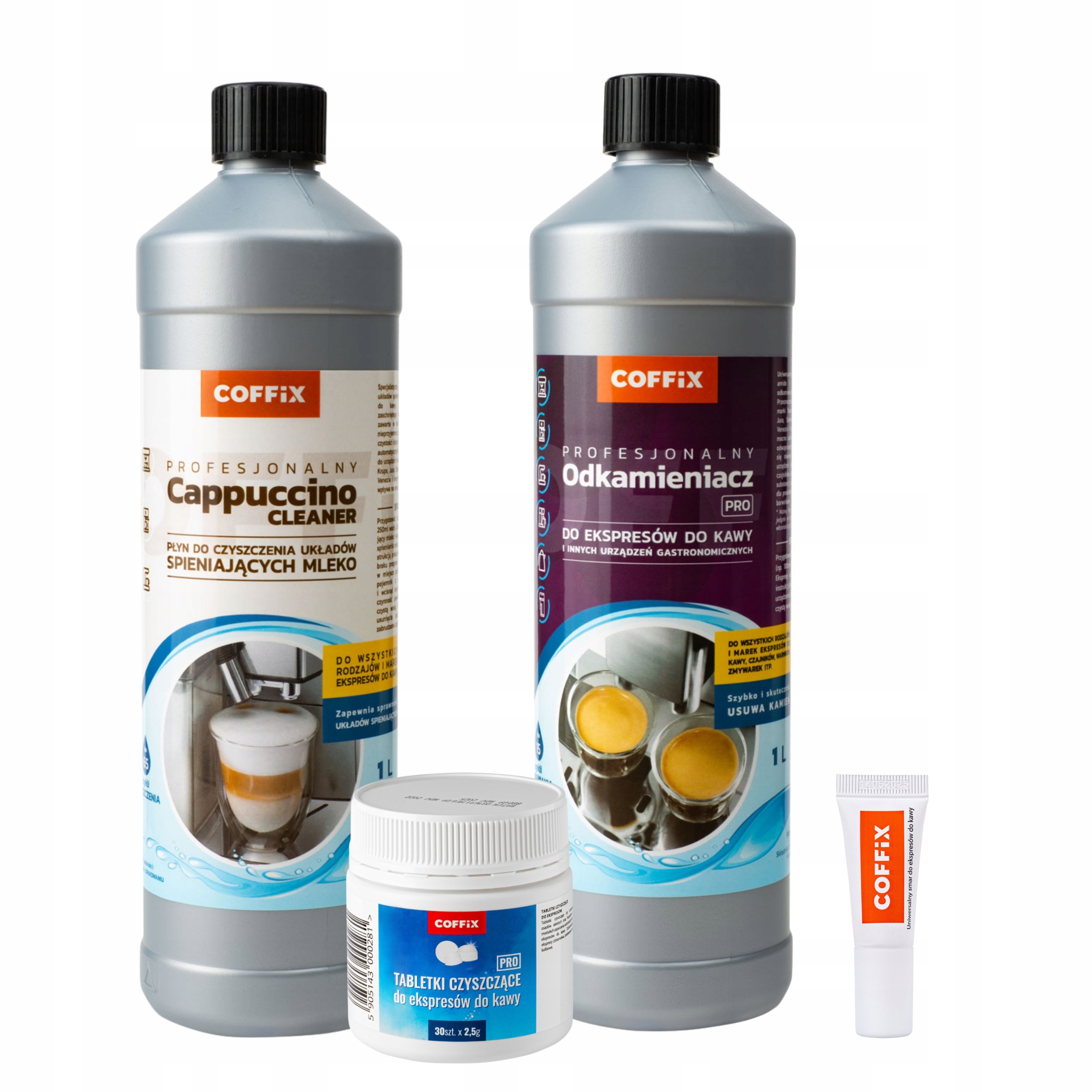 Levně Odvápňovač Pro Tekuté tablety Mazivo DeLonghi Sada pro kávovary