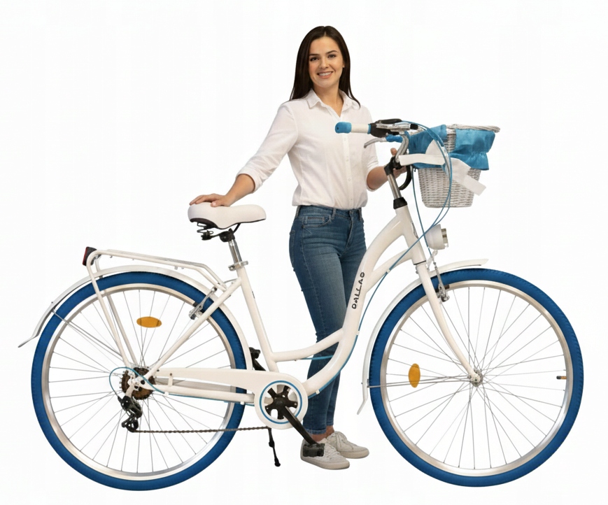 Rower damski miejski Dallas 26 28 biegi damka