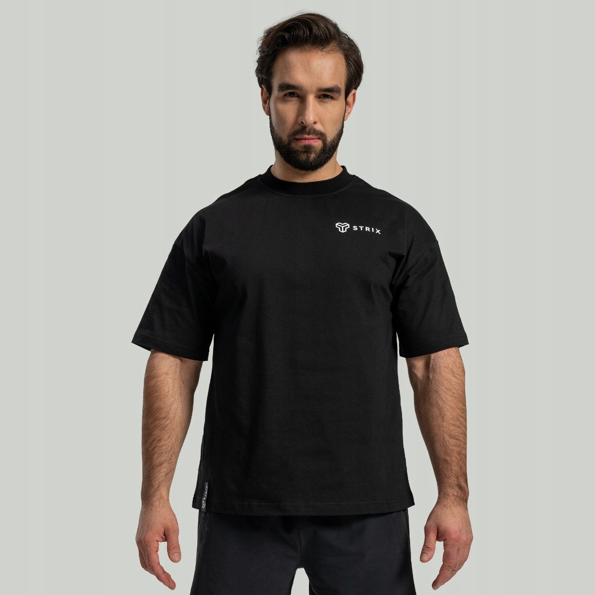 GymBeam Koszulka Oversized Black XXL