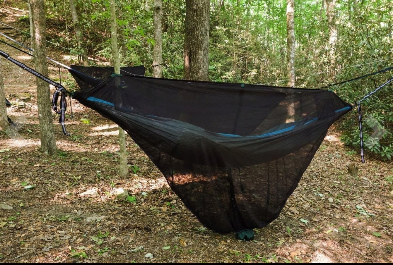 HAMMOCK BLISS Moskitiera Kokon Ochrona Przed Owady Siatka Do Hamaka — miniatura 9