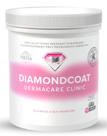 Pokusa DiamondCoat DermaCare Clinic 500 tabletek