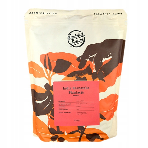 Levně Instytut Kawy India Karanataka 1 kg Espresso