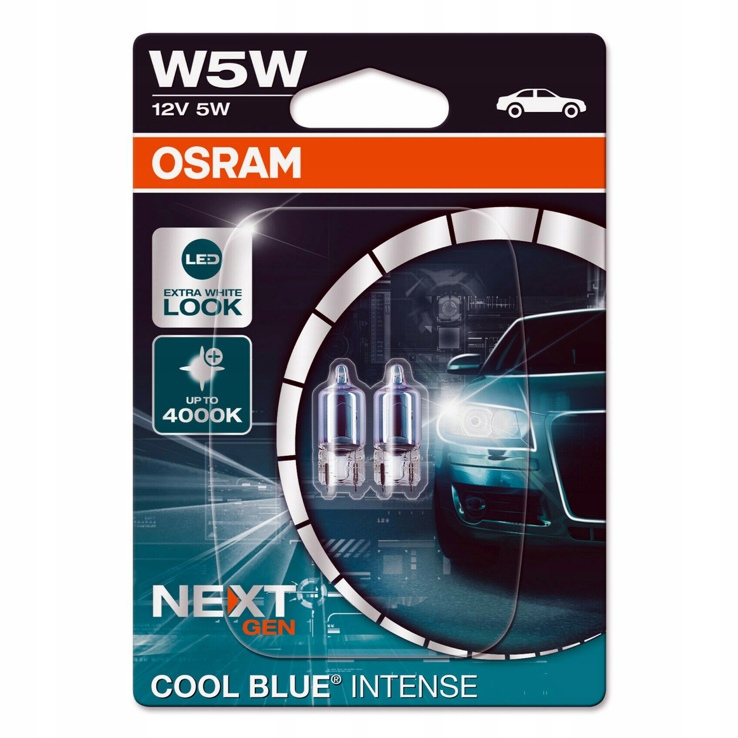 

Osram W5W Cool Blue Intense NextGen Nowa Generacja