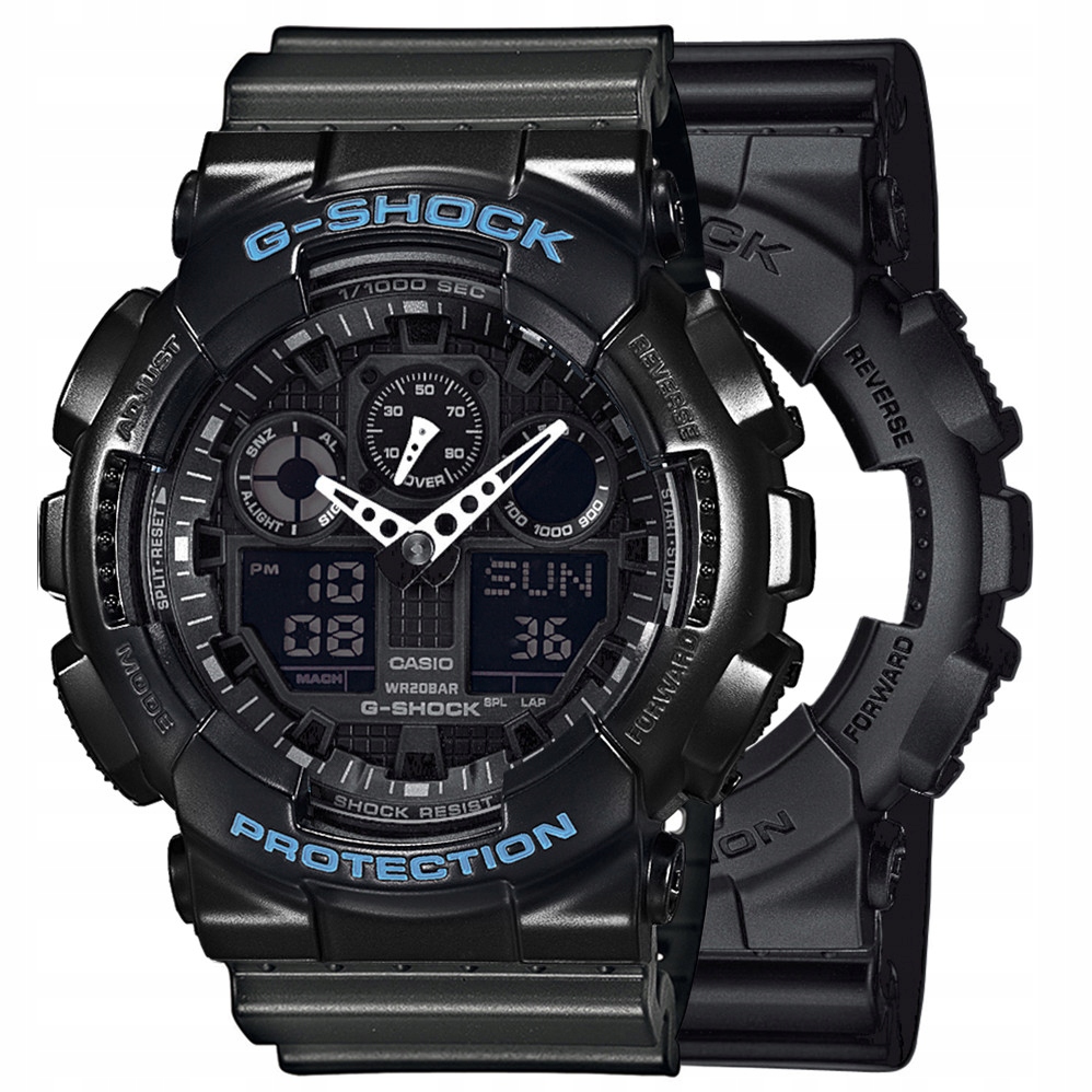 Sada G-shock GA-100-1A1ER Černá