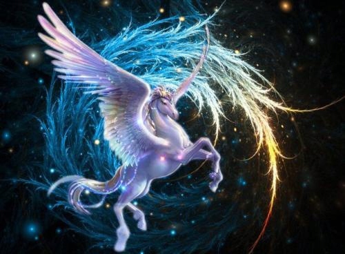 Malowanie Po Numerach JEDNOROŻEC Obraz Z RAMĄ Duży