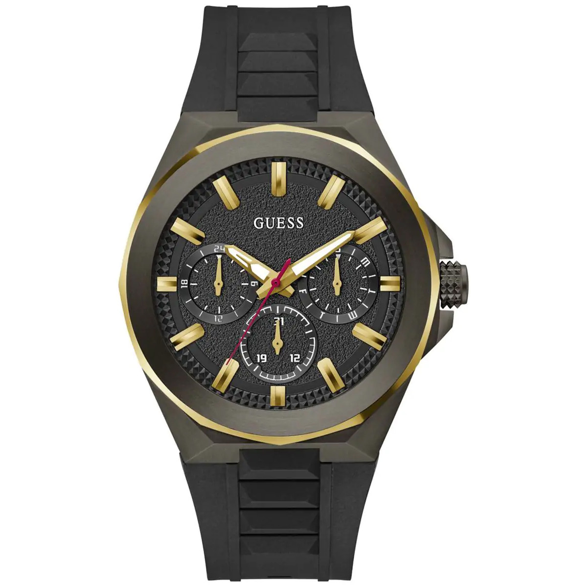 Pánské Hodinky Guess GW0799G1 černý pásek