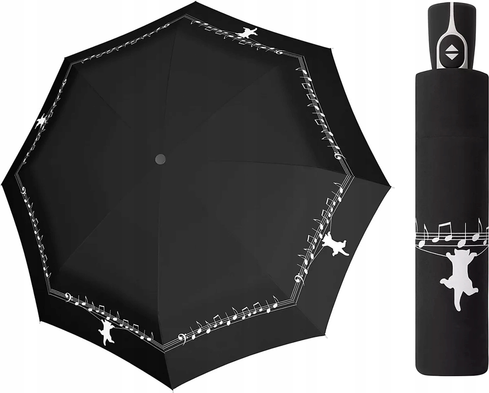 Automatický deštník Doppler Fiber Magic Musically Cat