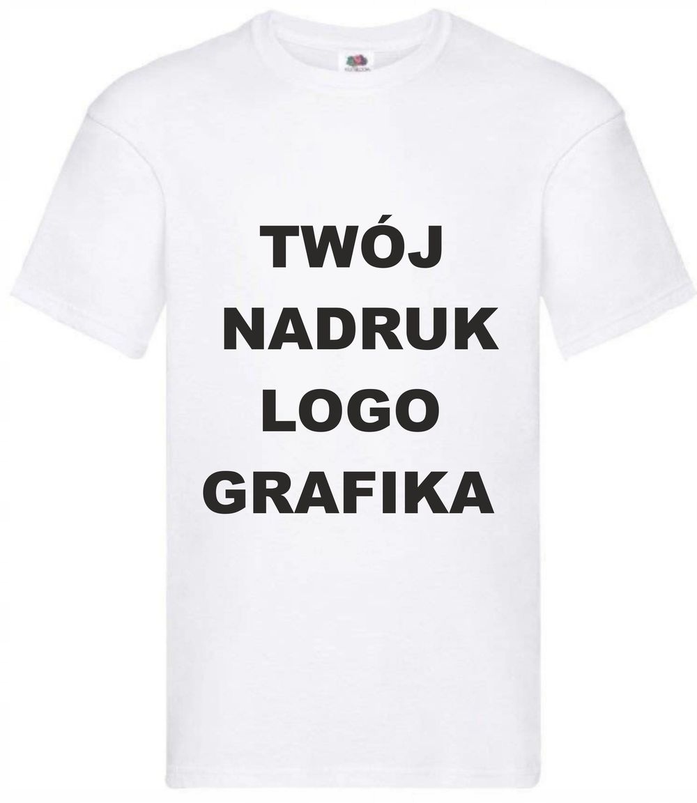 

T-shirt Koszulka z Własnym Nadrukiem napisem XL