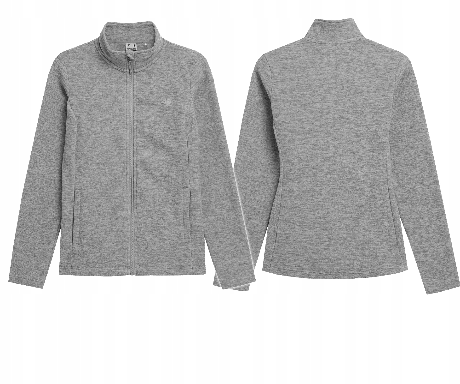 4F Polar Damski Bluza Sportowa PLD350 Szary S