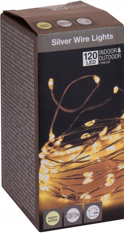 

Lampki Choinkowe Mikro Led Drucik 11,9M 120LED 712